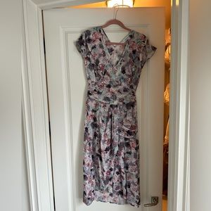 Floral IRO midi dress